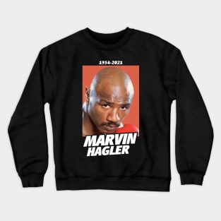 RIP marvin hagler 1954-2021 Crewneck Sweatshirt